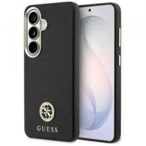 Husa MagSafe pentru Samsung Galaxy S26 Plus S947, Guess, Rhinestone Round Logo, Neagra Husa MagSafe pentru Samsung Galaxy S26 Plus S947, Guess, Rhinestone Round Logo, Neagra