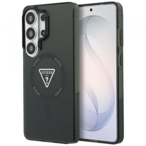Husa MagSafe pentru Samsung Galaxy S26 Ultra S948, Guess, IML Gradient Triangle Logo, Neagra Husa MagSafe pentru Samsung Galaxy S26 Ultra S948, Guess, IML Gradient Triangle Logo, Neagra