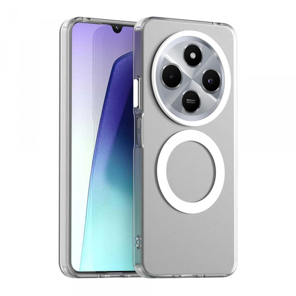 Husa MagSafe pentru Xiaomi Poco C75 / Redmi 14C, Techsuit, CandyCase, Mov Husa MagSafe pentru Xiaomi Poco C75 / Redmi 14C, Techsuit, CandyCase, Mov