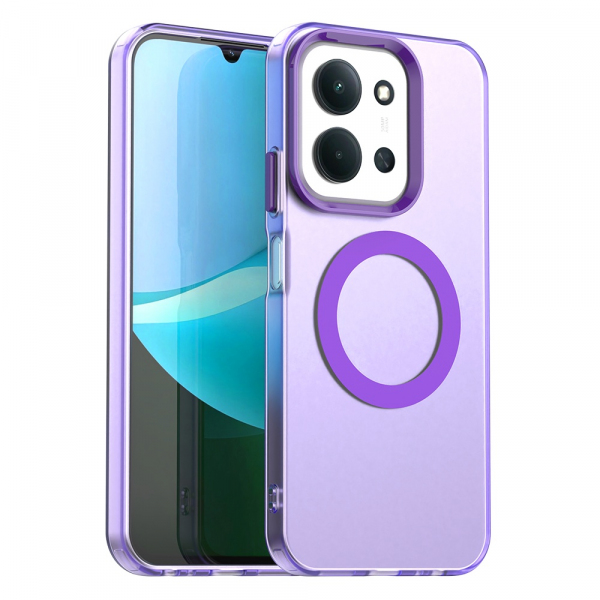 Husa MagSafe pentru Xiaomi Poco C85 4G / Redmi 15C 5G / 15C 4G, Techsuit, CandyCase, Roz Husa MagSafe pentru Xiaomi Poco C85 4G / Redmi 15C 5G / 15C 4G, Techsuit, CandyCase, Roz