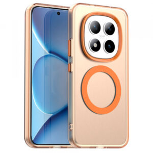 Husa MagSafe pentru Xiaomi Poco M8 Pro / Redmi Note 15 Pro+ 5G, Techsuit, CandyCase, Portocalie Husa MagSafe pentru Xiaomi Poco M8 Pro / Redmi Note 15 Pro+ 5G, Techsuit, CandyCase, Portocalie