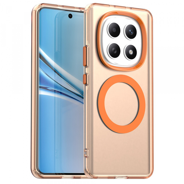 Husa MagSafe pentru Xiaomi Poco M8 / Redmi Note 15 5G / Note 15 4G, Techsuit, CandyCase, Portocalie Husa MagSafe pentru Xiaomi Poco M8 / Redmi Note 15 5G / Note 15 4G, Techsuit, CandyCase, Portocalie