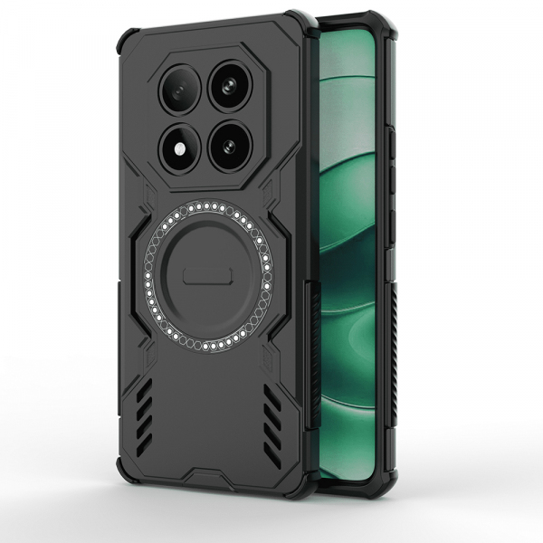 Husa MagSafe pentru Xiaomi Poco X7 / Redmi Note 14 Pro 5G, Techsuit, ArmorMag, Albastra Husa MagSafe pentru Xiaomi Poco X7 / Redmi Note 14 Pro 5G, Techsuit, ArmorMag, Albastra