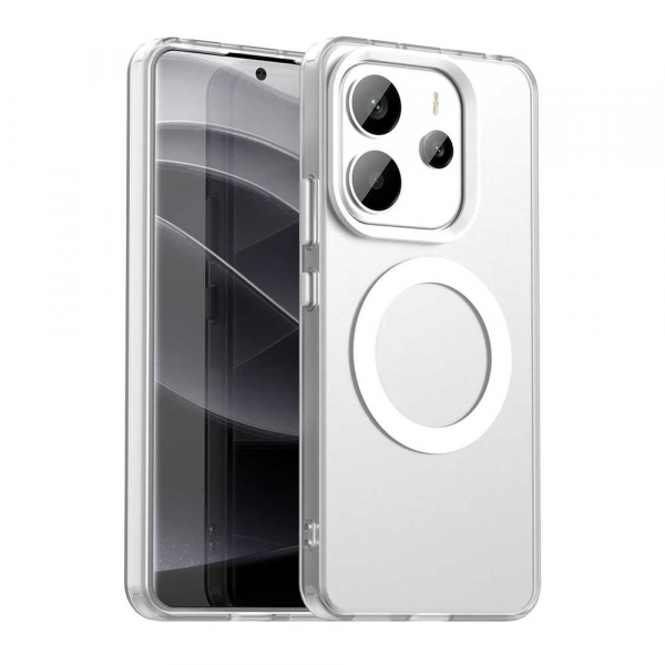 Husa MagSafe pentru Xiaomi Redmi Note 14 4G (Standard), Techsuit, CandyCase, Mov Husa MagSafe pentru Xiaomi Redmi Note 14 4G (Standard), Techsuit, CandyCase, Mov