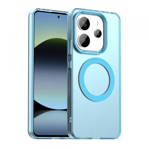Husa MagSafe pentru Xiaomi Redmi Note 14 5G, Techsuit, CandyCase, Mov Husa MagSafe pentru Xiaomi Redmi Note 14 5G, Techsuit, CandyCase, Mov