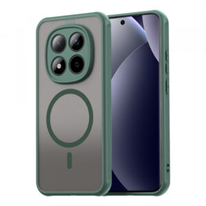 Husa MagSafe pentru Xiaomi Redmi Note 15 Pro 5G, Techsuit, HaloFrost II, Neagra Husa MagSafe pentru Xiaomi Redmi Note 15 Pro 5G, Techsuit, HaloFrost II, Neagra