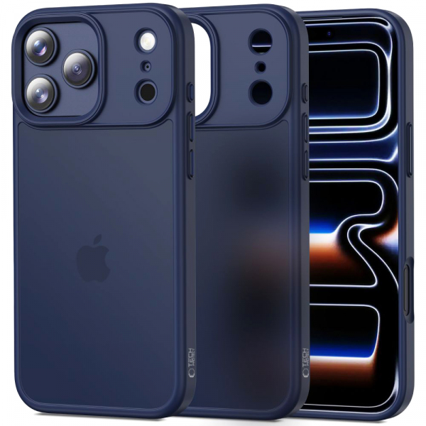 Husa pentru Apple iPhone 17 Pro Max, Tech-Protect, Magmat, Bleumarin Mata Husa pentru Apple iPhone 17 Pro Max, Tech-Protect, Magmat, Bleumarin Mata
