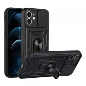 Husa pentru Apple iPhone 11, Techsuit, CamShield, Neagra Husa pentru Apple iPhone 11, Techsuit, CamShield, Neagra