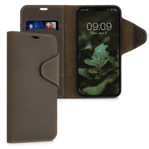 Husa pentru Apple iPhone 13, Piele naturala, Maro, 56776.05, kalibri Husa pentru Apple iPhone 13, Piele naturala, Maro, 56776.05, kalibri