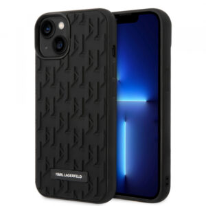 Husa pentru Apple iPhone 14 Plus, Karl Lagerfeld, 3D Monogram, Roz Husa pentru Apple iPhone 14 Plus, Karl Lagerfeld, 3D Monogram, Roz