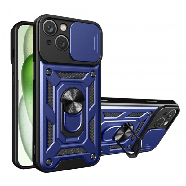 Husa pentru Apple iPhone 15 Plus, Techsuit, CamShield, Verde Husa pentru Apple iPhone 15 Plus, Techsuit, CamShield, Verde