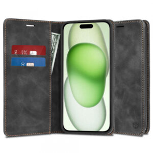 Husa pentru Apple iPhone 15 Plus, Techsuit, Confy, Neagra Husa pentru Apple iPhone 15 Plus, Techsuit, Confy, Neagra