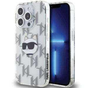 Husa pentru Apple iPhone 15 Pro Max, Karl Lagerfeld, IML Electroplated Choupette Head, Transparenta Husa pentru Apple iPhone 15 Pro Max, Karl Lagerfeld, IML Electroplated Choupette Head, Transparenta