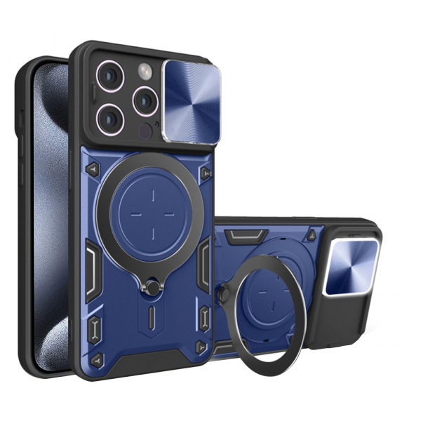 Husa pentru Apple iPhone 15 Pro, Techsuit, CamGuard Pro, Mov Husa pentru Apple iPhone 15 Pro, Techsuit, CamGuard Pro, Mov