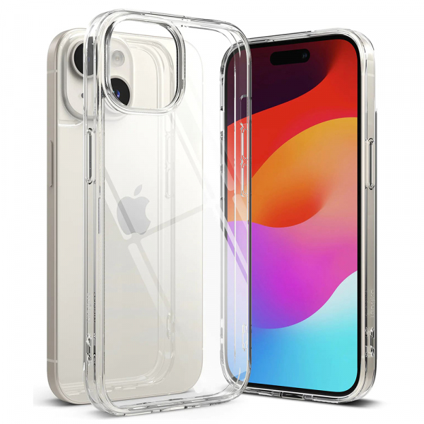 Husa pentru Apple iPhone 15, Ringke, Fusion, Transparenta Husa pentru Apple iPhone 15, Ringke, Fusion, Transparenta