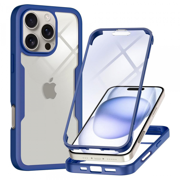 Husa pentru Apple iPhone 16 Pro, Techsuit, ColorVerse 360, Mov Husa pentru Apple iPhone 16 Pro, Techsuit, ColorVerse 360, Mov