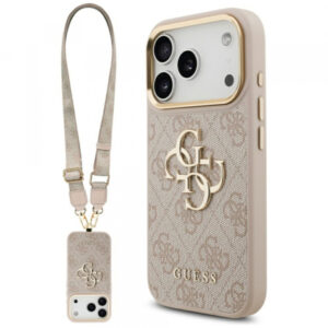 Husa pentru Apple iPhone 17, Guess, 4G Big Logo (Negru) Husa pentru Apple iPhone 17, Guess, 4G Big Logo (Negru)