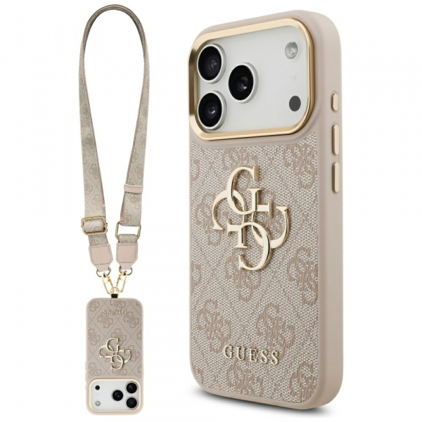 Husa pentru Apple iPhone 17, Guess, 4G Big Logo (Negru) Husa pentru Apple iPhone 17, Guess, 4G Big Logo (Negru)