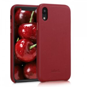 Husa pentru Apple iPhone XR, Piele naturala, Rosu, 45955.09 Husa pentru Apple iPhone XR, Piele naturala, Rosu, 45955.09