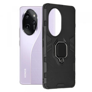 Husa pentru Honor 100 Pro, Techsuit, Shield, Neagra Husa pentru Honor 100 Pro, Techsuit, Shield, Neagra