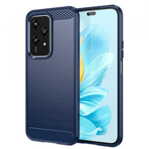 Husa pentru Honor 200 Lite, Techsuit, Carbon, Albastra Husa pentru Honor 200 Lite, Techsuit, Carbon, Albastra