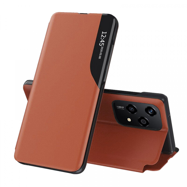 Husa pentru Honor 200 Lite, Techsuit, eFold, Portocalie Husa pentru Honor 200 Lite, Techsuit, eFold, Portocalie