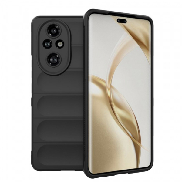 Husa pentru Honor 200 Pro, Techsuit, Magic Shield, Neagra Husa pentru Honor 200 Pro, Techsuit, Magic Shield, Neagra