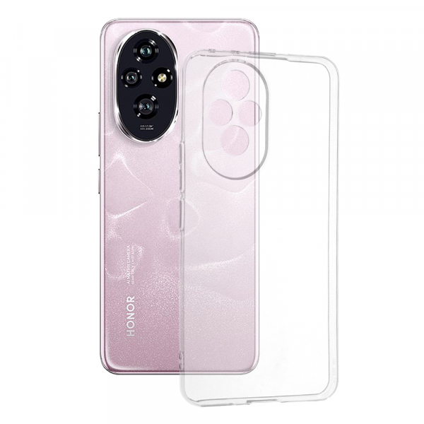 Husa pentru Honor 200, Techsuit, Clear, Transparenta Husa pentru Honor 200, Techsuit, Clear, Transparenta