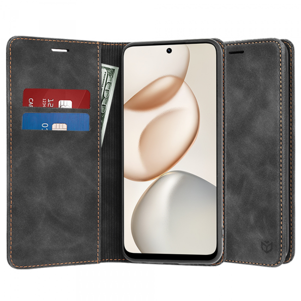 Husa pentru Honor 400 Smart 4G / X7d 4G / 400 Smart 5G, Techsuit, Confy, Neagra Husa pentru Honor 400 Smart 4G / X7d 4G / 400 Smart 5G, Techsuit, Confy, Neagra