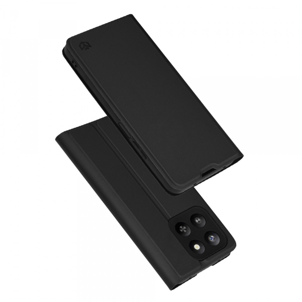 Husa pentru Honor 400 Smart 4G / X7d 4G / 400 Smart 5G, Techsuit, Magskin Book, Neagra Husa pentru Honor 400 Smart 4G / X7d 4G / 400 Smart 5G, Techsuit, Magskin Book, Neagra