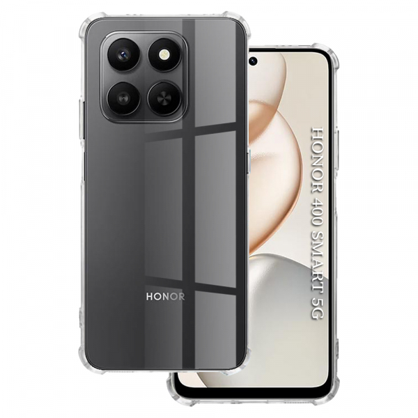 Husa pentru Honor 400 Smart 4G / X7d 4G / 400 Smart 5G, Techsuit, Shockproof Clear, Neagra Husa pentru Honor 400 Smart 4G / X7d 4G / 400 Smart 5G, Techsuit, Shockproof Clear, Neagra