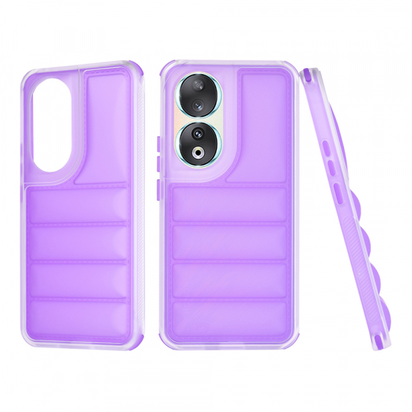 Husa pentru Honor 90, Techsuit, Wave Shield, Turcoaz Husa pentru Honor 90, Techsuit, Wave Shield, Turcoaz