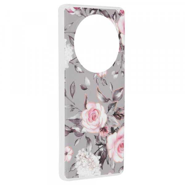 Husa pentru Honor Magic6 Lite, Techsuit, Marble, Mov Husa pentru Honor Magic6 Lite, Techsuit, Marble, Mov