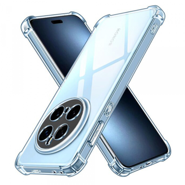 Husa pentru Honor Magic7 Pro, Techsuit, Shockproof Clear, Transparenta Husa pentru Honor Magic7 Pro, Techsuit, Shockproof Clear, Transparenta