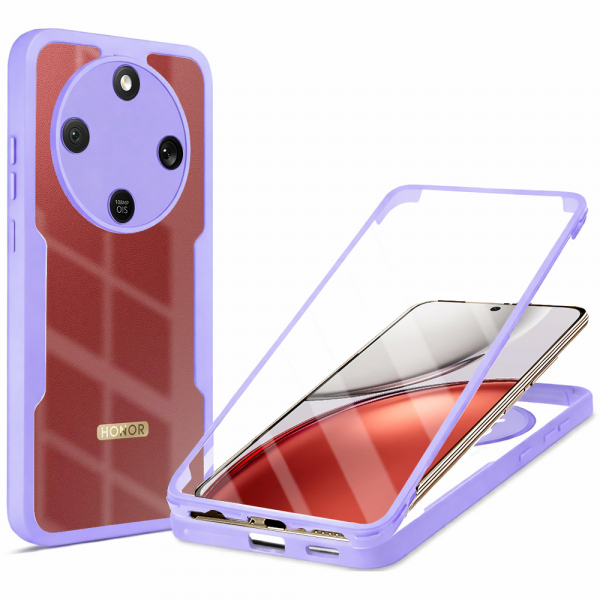 Husa pentru Honor Magic8 Lite, Techsuit, ColorVerse 360, Albastra Husa pentru Honor Magic8 Lite, Techsuit, ColorVerse 360, Albastra