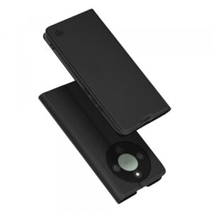 Husa pentru Honor Magic8 Lite, Techsuit, Magskin Book, Neagra Husa pentru Honor Magic8 Lite, Techsuit, Magskin Book, Neagra