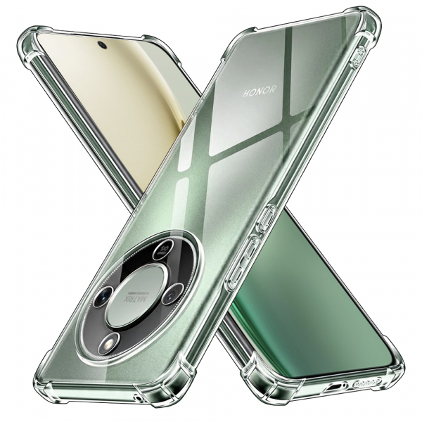Husa pentru Honor Magic8 Lite, Techsuit, Shockproof Clear, Transparenta Husa pentru Honor Magic8 Lite, Techsuit, Shockproof Clear, Transparenta