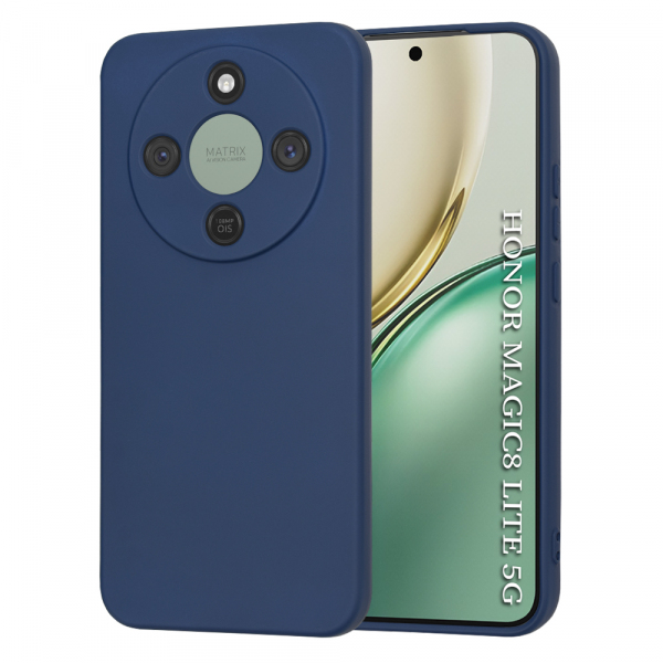Husa pentru Honor Magic8 Lite, Techsuit, SoftFlex, Mov Husa pentru Honor Magic8 Lite, Techsuit, SoftFlex, Mov