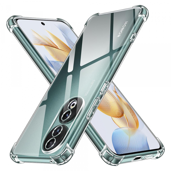 Husa pentru Honor Magic8 Pro, Techsuit, Shockproof Clear, Transparenta Husa pentru Honor Magic8 Pro, Techsuit, Shockproof Clear, Transparenta
