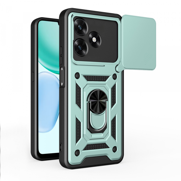 Husa pentru Honor X5c Plus, Techsuit, CamShield, Roz Aurie Husa pentru Honor X5c Plus, Techsuit, CamShield, Roz Aurie