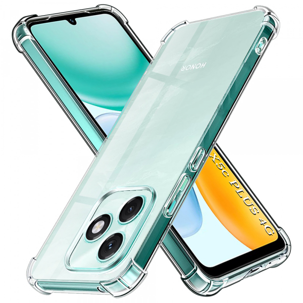 Husa pentru Honor X5c Plus, Techsuit, Shockproof Clear, Transparenta Husa pentru Honor X5c Plus, Techsuit, Shockproof Clear, Transparenta
