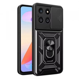 Husa pentru Honor X6a, Techsuit, CamShield, Aurie Husa pentru Honor X6a, Techsuit, CamShield, Aurie