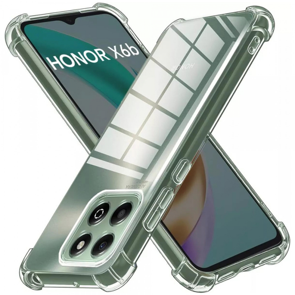 Husa pentru Honor X6b, Techsuit, Shockproof Clear, Transparenta Husa pentru Honor X6b, Techsuit, Shockproof Clear, Transparenta
