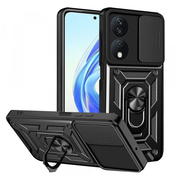 Husa pentru Honor X7b 5G / 90 Smart / X7b 4G, Techsuit, CamShield, Neagra Husa pentru Honor X7b 5G / 90 Smart / X7b 4G, Techsuit, CamShield, Neagra