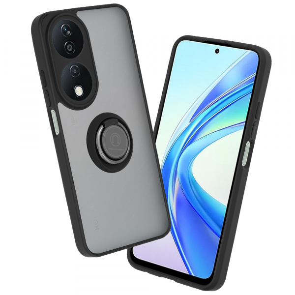 Husa pentru Honor X7b 5G / 90 Smart / X7b 4G, Techsuit, Glinth, Neagra Husa pentru Honor X7b 5G / 90 Smart / X7b 4G, Techsuit, Glinth, Neagra