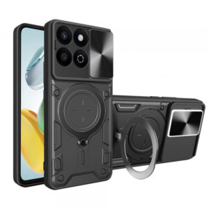 Husa pentru Honor X7c / 200 Smart, Techsuit, CamGuard Pro, Neagra Husa pentru Honor X7c / 200 Smart, Techsuit, CamGuard Pro, Neagra