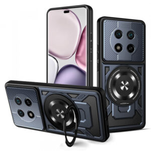 Husa pentru Honor X9c / Magic7 Lite, Techsuit, RuggedCam, Gri Husa pentru Honor X9c / Magic7 Lite, Techsuit, RuggedCam, Gri