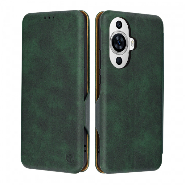 Husa pentru Huawei nova 12s / nova 11, Techsuit, Safe Wallet Plus, Verde Husa pentru Huawei nova 12s / nova 11, Techsuit, Safe Wallet Plus, Verde