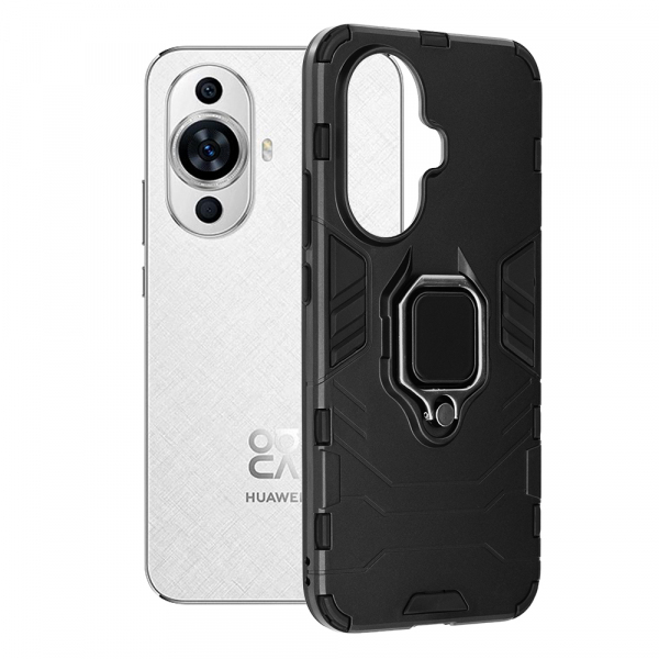 Husa pentru Huawei nova 12s / nova 11, Techsuit, Shield, Neagra Husa pentru Huawei nova 12s / nova 11, Techsuit, Shield, Neagra