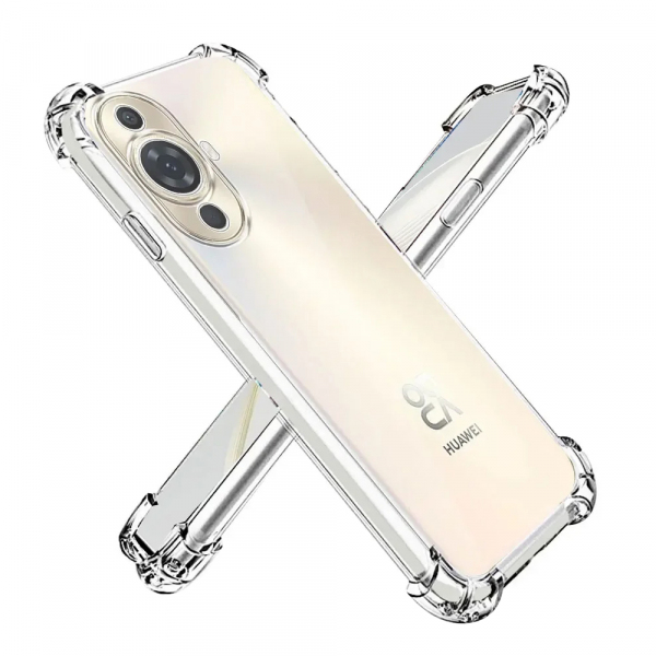 Husa pentru Huawei nova 12s / nova 11, Techsuit, Shockproof Clear, Transparenta Husa pentru Huawei nova 12s / nova 11, Techsuit, Shockproof Clear, Transparenta